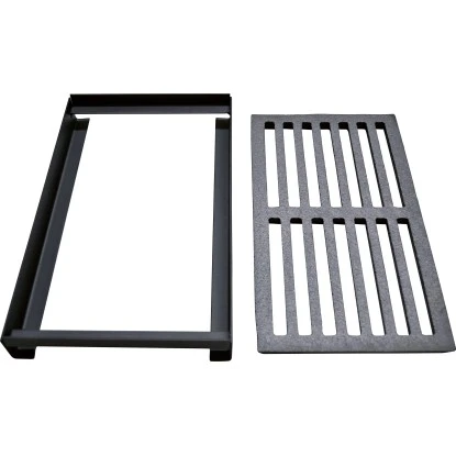 Gitterrost Mit Rahmen Für Kaminofen Arrezzo 4 Gitterrost Mit Rahmen Für Kaminofen Arrezzo – Bild 2
