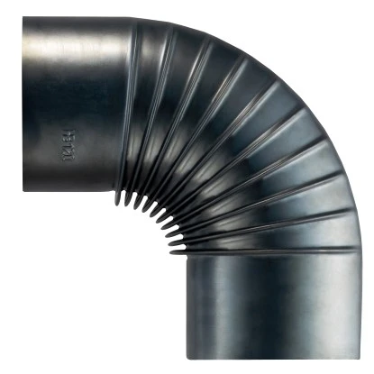 OBI Rauchrohrbogen 90° Ø 120 Mm Blauglanz 3 OBI Rauchrohrbogen 90° Ø 120 Mm Blauglanz