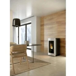 Freepoint Pelletofen One Airtight Stahl Weiß 2,5-7,7 KW EEK: A+ -Fire Heim Geschaft 3020 1009 18671 ONEWeiss 2