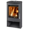 Thorma Kaminofen Alvesta II Stahl Schwarz 8 KW -Fire Heim Geschaft 343595 ALVESTAIIblack
