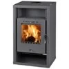 Thorma Kaminofen Hörby Stahl Schwarz 7 KW -Fire Heim Geschaft 343675 HRBYblack