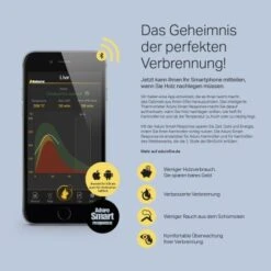 Aduro Kaminsteuerung Smart Response Für Smartphone Und Tablet -Fire Heim Geschaft 392513 1302 3