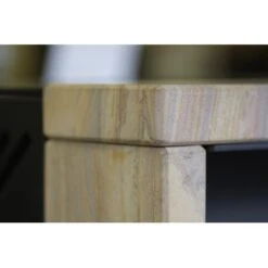 Wamsler Kaminofen Yuna Sandstein-Verkleidung Schwarz 6 KW EEK: A -Fire Heim Geschaft 3939188 4432 5