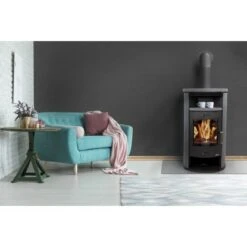 Accente Kaminofen Verona II 3.0 GTS Naturstein Grau 7,5 KW EEK: A -Fire Heim Geschaft 3987260 4975 1