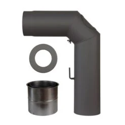 OBI Rauchrohr-Set Ø 150 Mm 3-teilig Grau