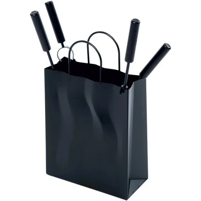 Firefix Kaminbesteck Tasche Stahl 5-teilig 28 Cm X 10 Cm X 46 Cm 3 Firefix Kaminbesteck Tasche Stahl 5-teilig 28 Cm X 10 Cm X 46 Cm