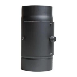 KaminfilterKAT Rauchrohr Mit Kaminfilter Kat Dunkelgrau Lackiert Ø 150 Mm