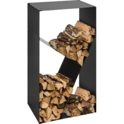 Kaminholzregal 80 Cm X 44,5 Cm X 30 Cm 7 Kaminholzregal 80 Cm X 44,5 Cm X 30 Cm -Fire Heim Geschaft 4048126048137 30