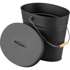 Ascheeimer 35 Cm X 40 Cm X 28 Cm