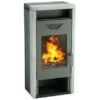 Wamsler Kaminofen Yara Naturstein Gussgrau 8 KW EEK: A