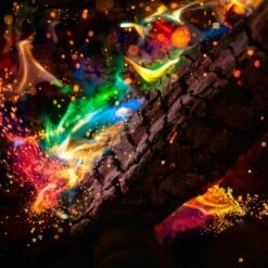 Verschiedenfarige Feuerfarbe -Fire Heim Geschaft 568668 2137 8