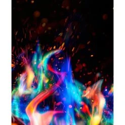 Verschiedenfarige Feuerfarbe -Fire Heim Geschaft 568668 2137 9