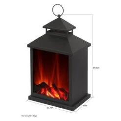 El Fuego Laterne Mit Flammeneffekt AY0550 -Fire Heim Geschaft 7666779 2240 AY0550 3