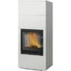 Wamsler Kaminofen Modulo 70/150 G Weiß 6 KW EEK: A -Fire Heim Geschaft 8484024 4432 1
