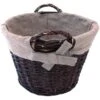 Kaminholzkorb Aus Weide Mit Jute Ø 50 Cm 2 Kaminholzkorb Aus Weide Mit Jute Ø 50 Cm -Fire Heim Geschaft 900033 3436 1 1