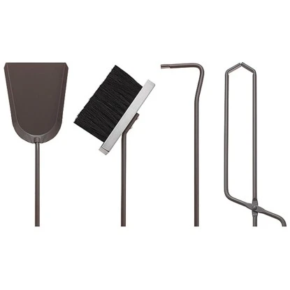 OBI Colima Kaminbesteck 5-teilig 4 OBI Colima Kaminbesteck 5-teilig – Bild 2