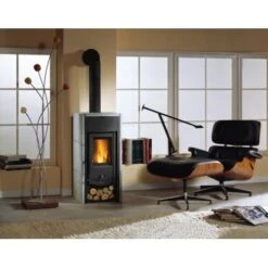 La Nordica Kaminofen Asia Naturstein 6 KW EEK: A+ Gratis Anzündpapier -Fire Heim Geschaft 962802 1009 4