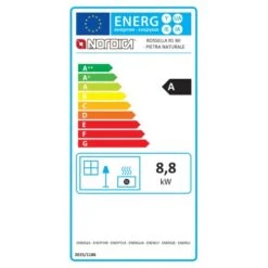 La Nordica Kaminofen Rosella R1 Panna 8,8 KW EEK: A 6 La Nordica Kaminofen Rosella R1 Panna 8,8 KW EEK: A -Fire Heim Geschaft ffizienzlabelRossellaR1BII