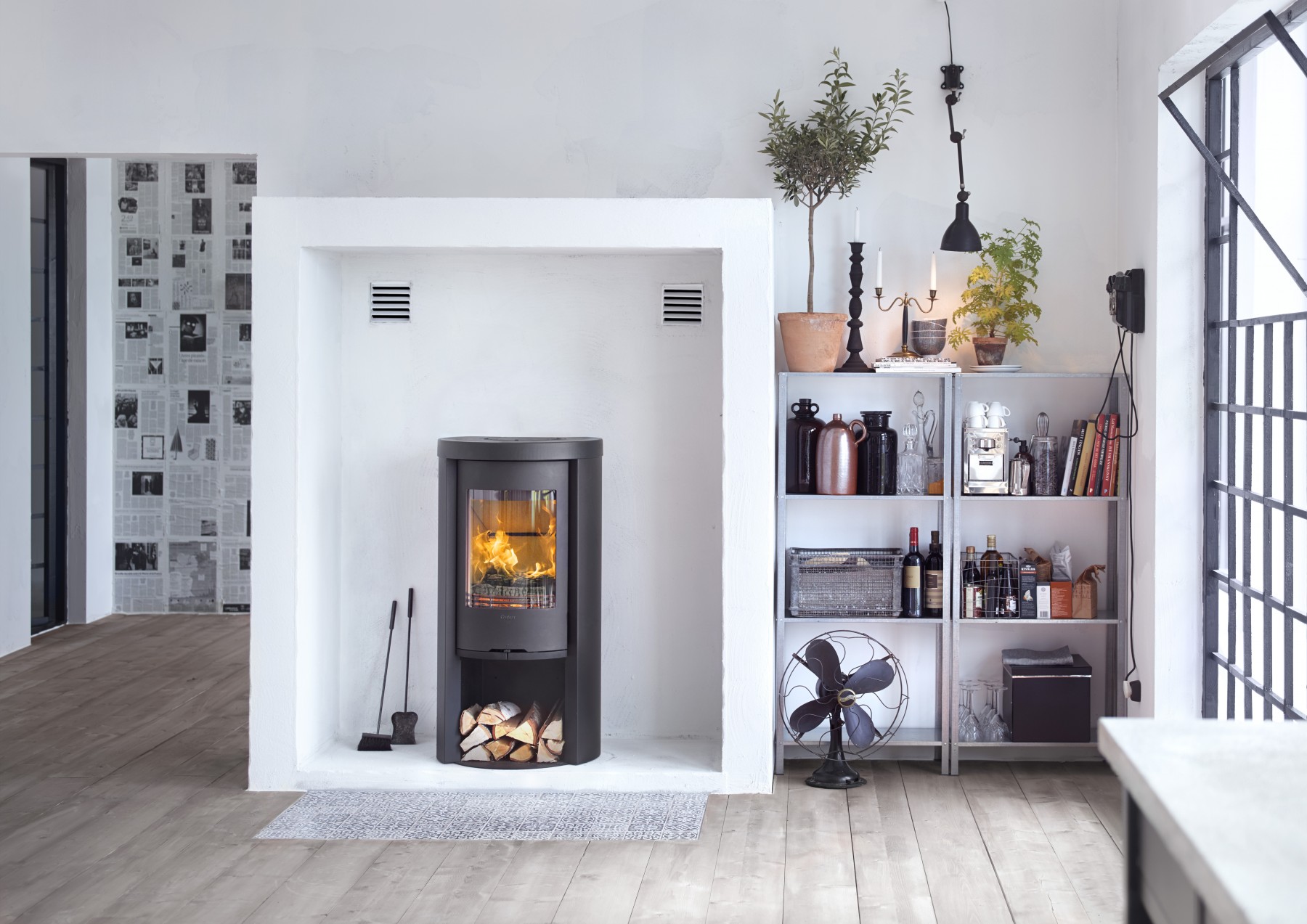 Fire Heim Geschaft -Fire Heim Geschaft Contura 520 castiron black